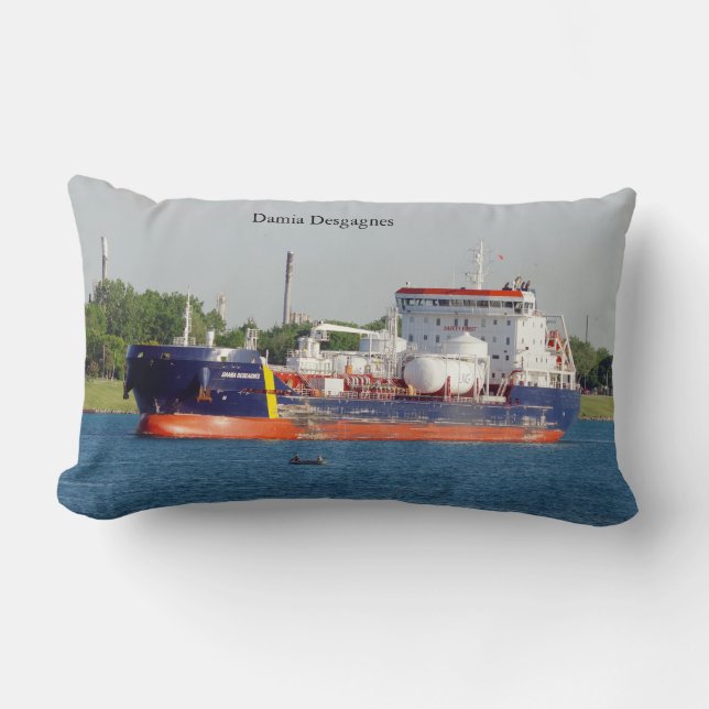 Damia Desgagnes lumbar pillow (Front)