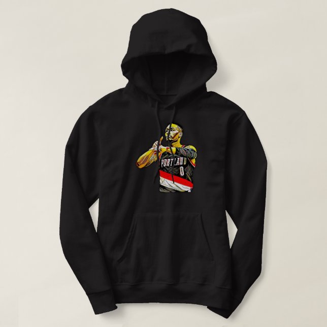 Damian Lillard - Dame Time  Hoodie (Design Front)