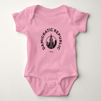 Damicratic Baby Bodysuit