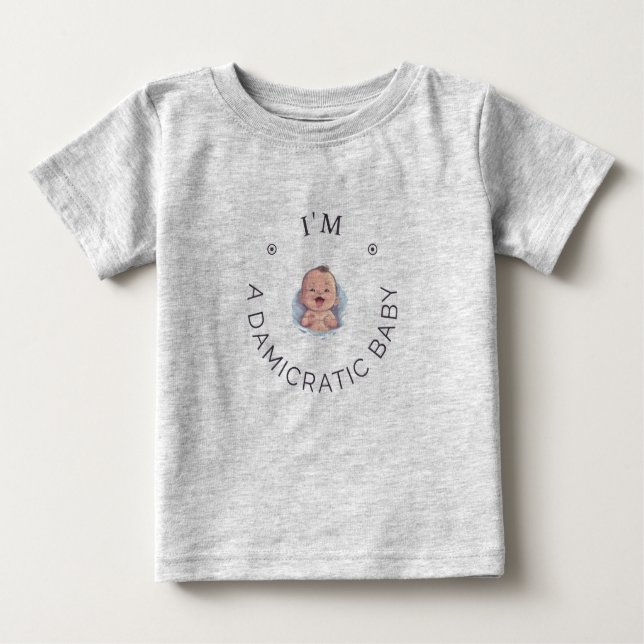 Damicratic  baby T-Shirt (Front)