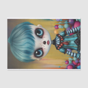 Damien, Creepy Doll, Brother of Agatha  Tissue Paper