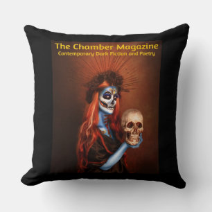 Damnatia--The Chamber Magazine Logo Cushion
