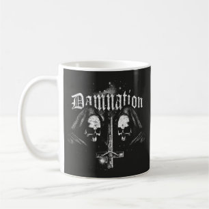 Damnation - Occult Streetwear Design Coffee Mug