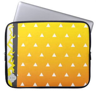 Damon Slayer Kimetsu no Yaiba Zenitsu Laptop Case