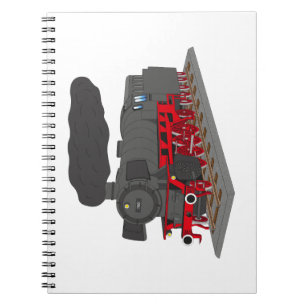 Dampflokomotive Notebook