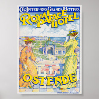 Dampfschiffahrt Zürichsee Vintage Poster 1900