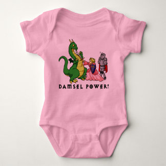 Damsel Power Baby Bodysuit