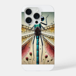 Damselfly in watercolor and ink 010824IREF210 - Wa iPhone 15 Pro Case
