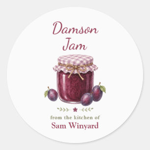 Damson Jam From the Kitchen Of Label