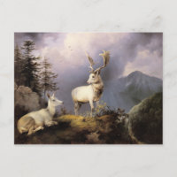 Damwild, Friedrich Gauermann, 1833