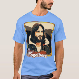 Dan Fogelberg Retro Illustration Style T-Shirt