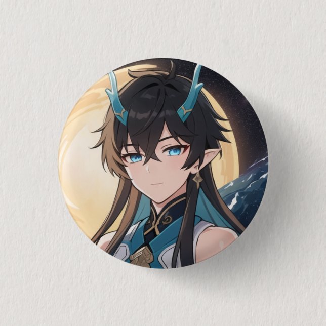 Dan Heng from HSR 3 Cm Round Badge (Front)
