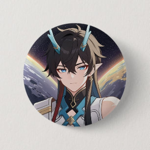 Dan Heng HSR 6 Cm Round Badge