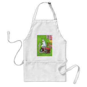 Dan Reynolds   Apron   Cow Mows Her Dinner