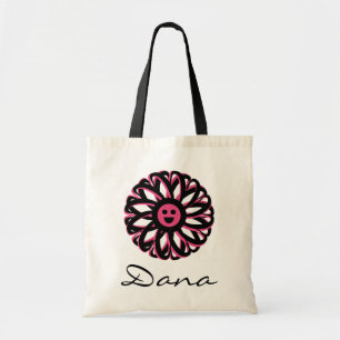 Dana Happy Flower Personalised Tote Bag