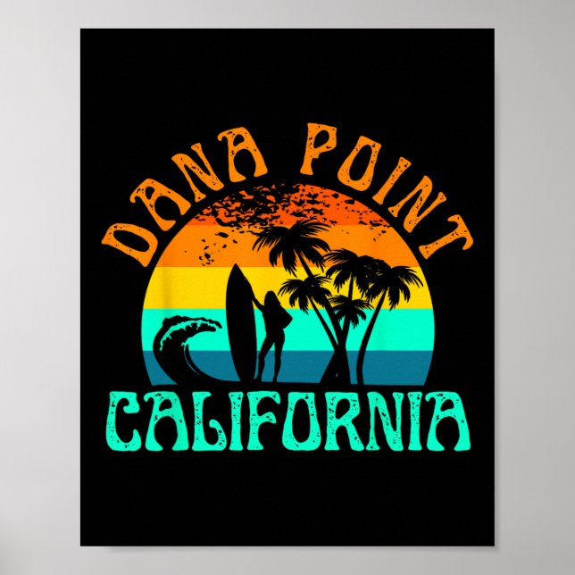 Dana Point Beach  Poster (Front)