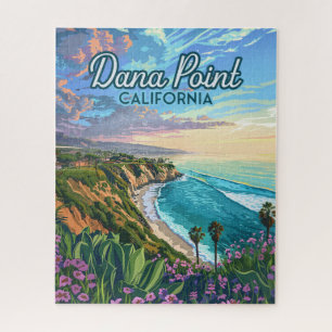 Dana Point California Beach Orange County Vintage Jigsaw Puzzle