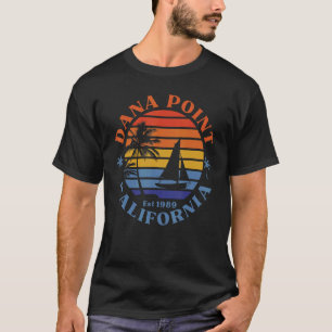 Dana Point California Beach Sailboat Summer Vacati T-Shirt