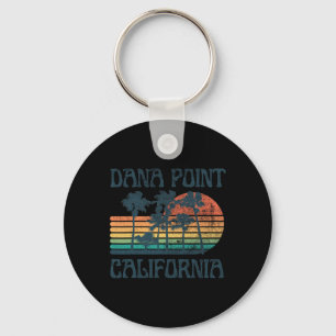 Dana Point California Beach Summer Vacation Vintag Key Ring