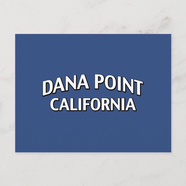 Dana Point California Postcard (Front)