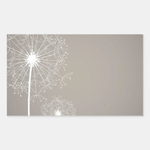Danadelion Dream Rectangular Sticker