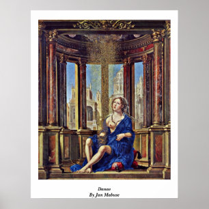 Danae By Jan Mabuse Poster