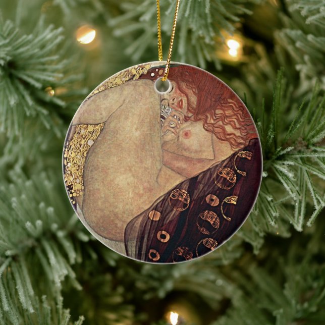 Danae Gold Muse Art Nouveau Ornament (Tree)