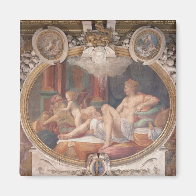 Danae Receiving the Shower of Gold Magnet (Front)