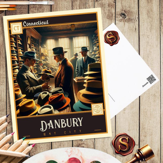 Danbury, Connecticut | Vintage Postcard (Creator Uploaded)