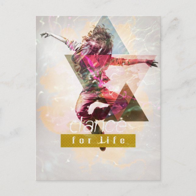 Dance4Life Postcard (Front)