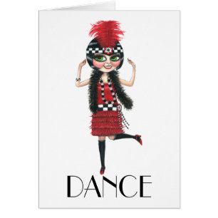 Dance 1920s Costume Big Eye Flapper Girl
