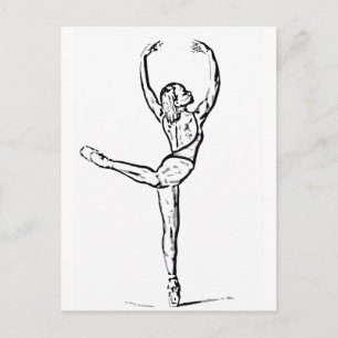 Dance 1 postcard