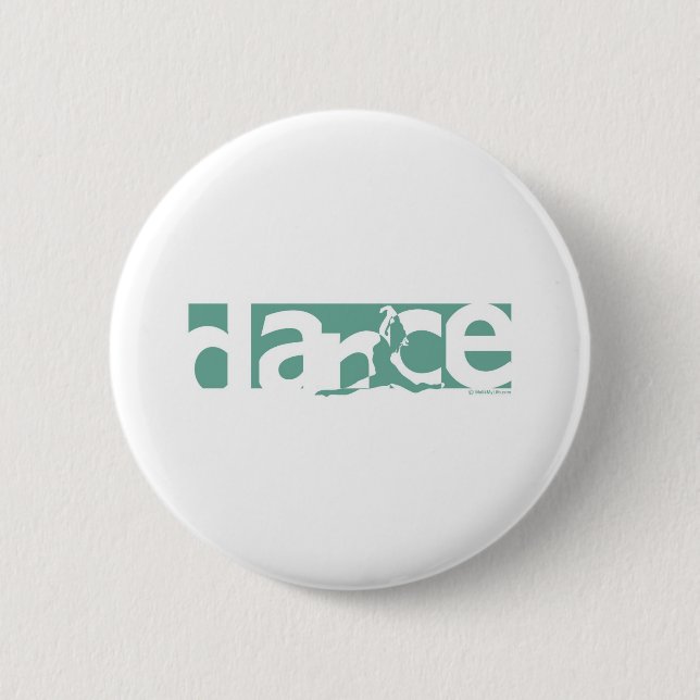 Dance 6 Cm Round Badge (Front)