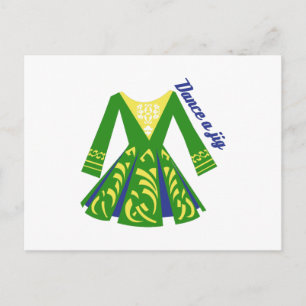 Dance a Jig Postcard