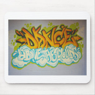 Dance above the Clouds Graffiti Mouse Pad