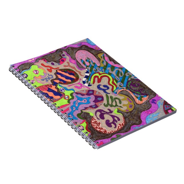 "Dance" Abstract Notebook (Right Side)