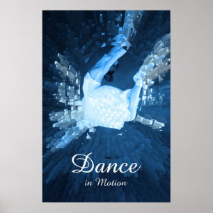 Dance abstract poster