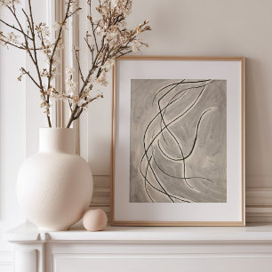Dance Abstraction Abraham Walkowitz Poster