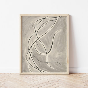 Dance Abstraction   Abraham Walkowitz Poster