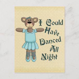 Dance all Night Postcard