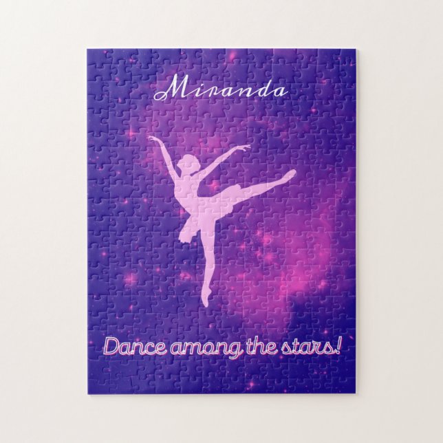 Dance Among The Stars Ballerina Galaxy    Jigsaw Puzzle (Vertical)