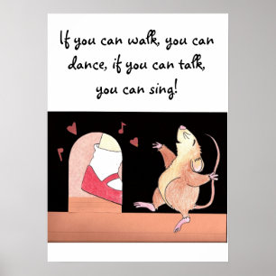 Dance and Sing Poster