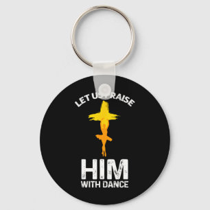 Dance Art For Girl Women Dance Lover Ballet Recita Key Ring