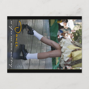 Dance As If No One Were Watching Postcard