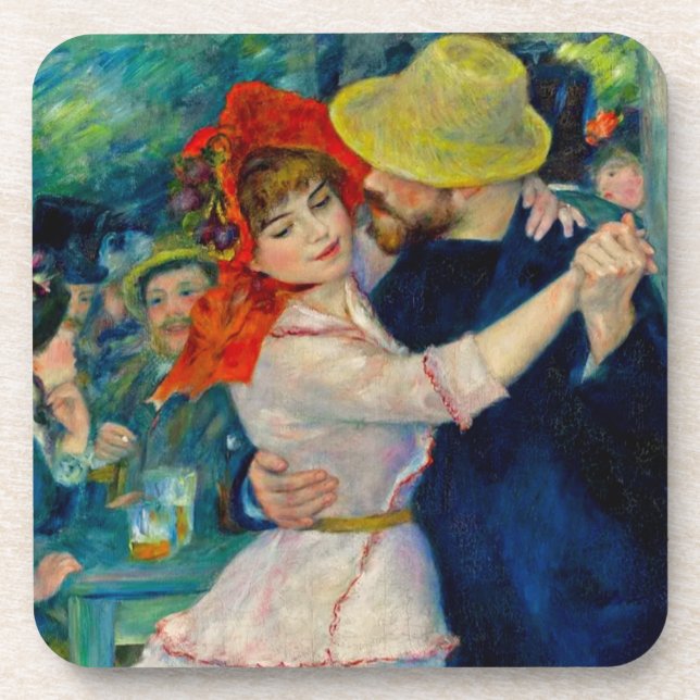 Dance at Bougival Pierre Renoir Coaster (Front)