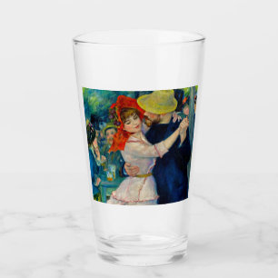 Dance at Bougival Pierre Renoir Glass