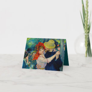 Dance at Bougival Pierre Renoir Invitation