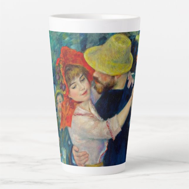Dance at Bougival Pierre Renoir Latte Mug (Front)