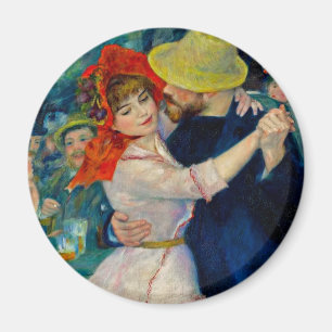 Dance at Bougival Pierre Renoir Magnet