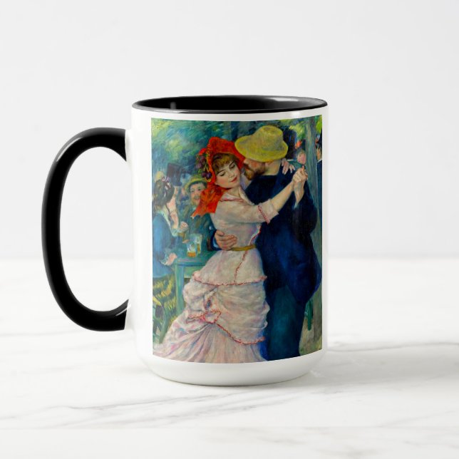 Dance at Bougival Pierre Renoir Mug (Left)